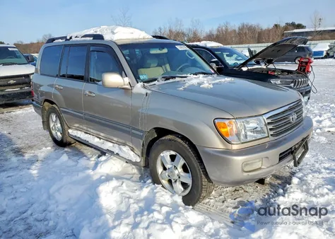 2004 Toyota Land Cruiser из США, поврежденный, VIN JTEHT05J942065365